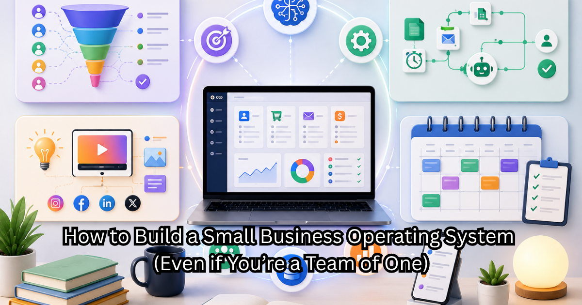 How to Build a Small Business Operating System (Even if You’re a Team of One)