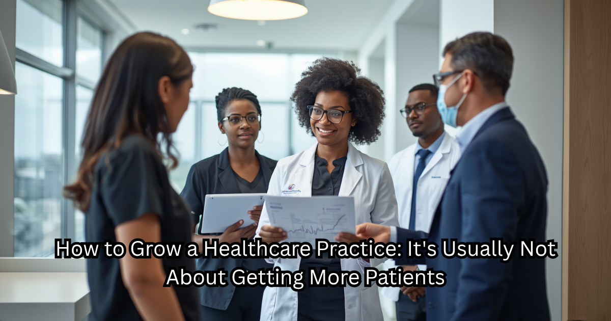 How to Grow a Healthcare Practice: It’s Usually Not About Getting More Patients